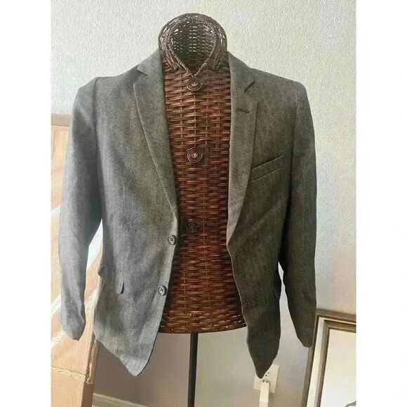 Class club Dillard’s Boys Size 16 Womens XS Herringbone Pattern - Picture 1 of 5
